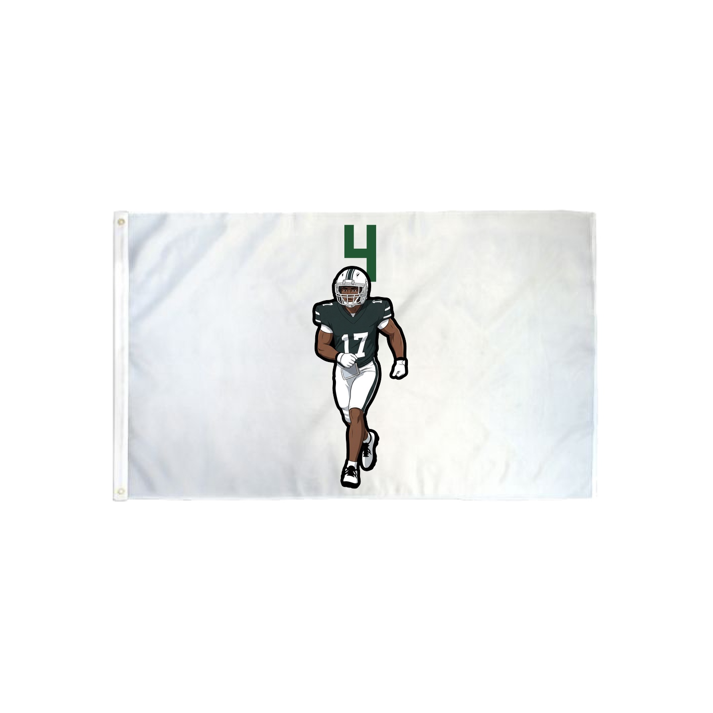 3x5 Flag — Number Top in Classic