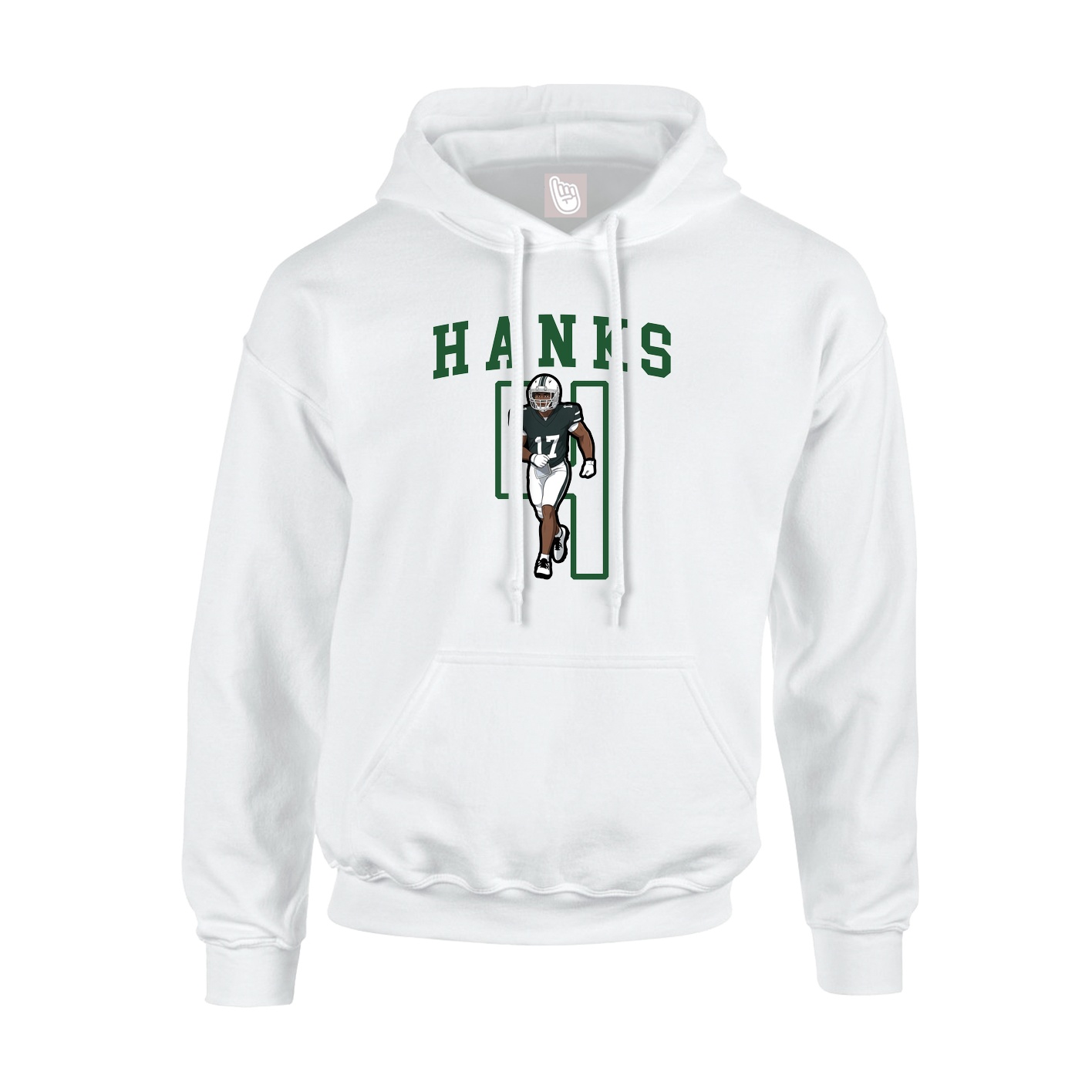 Youth Hoodie — Shirsey in White