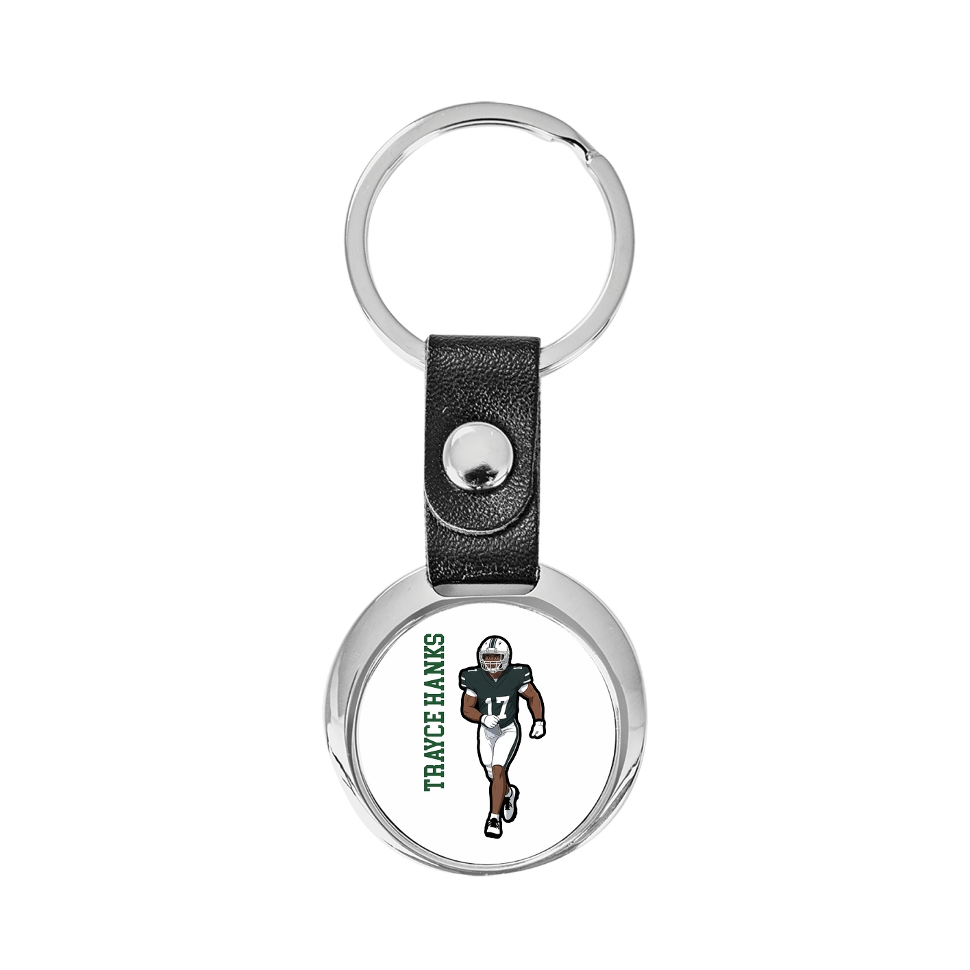 Key Chain — Name Vertical in Classic