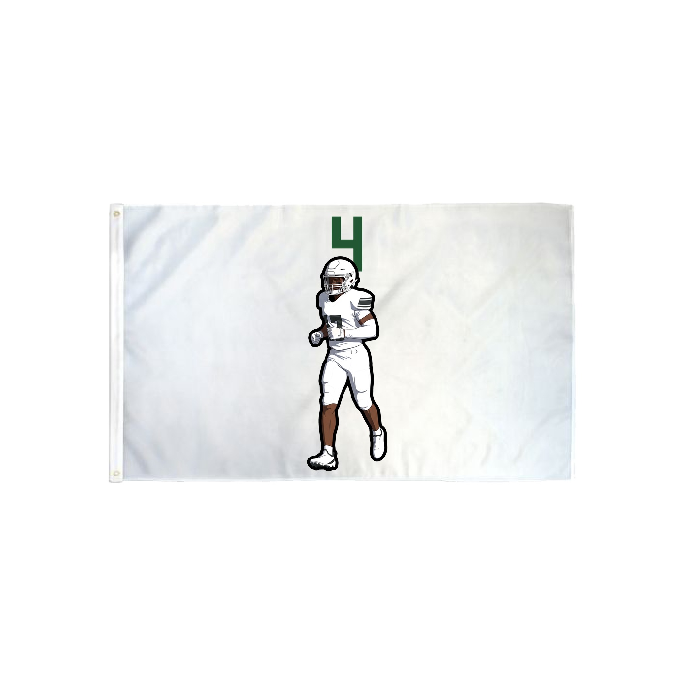 3x5 Flag — Number Top in Classic