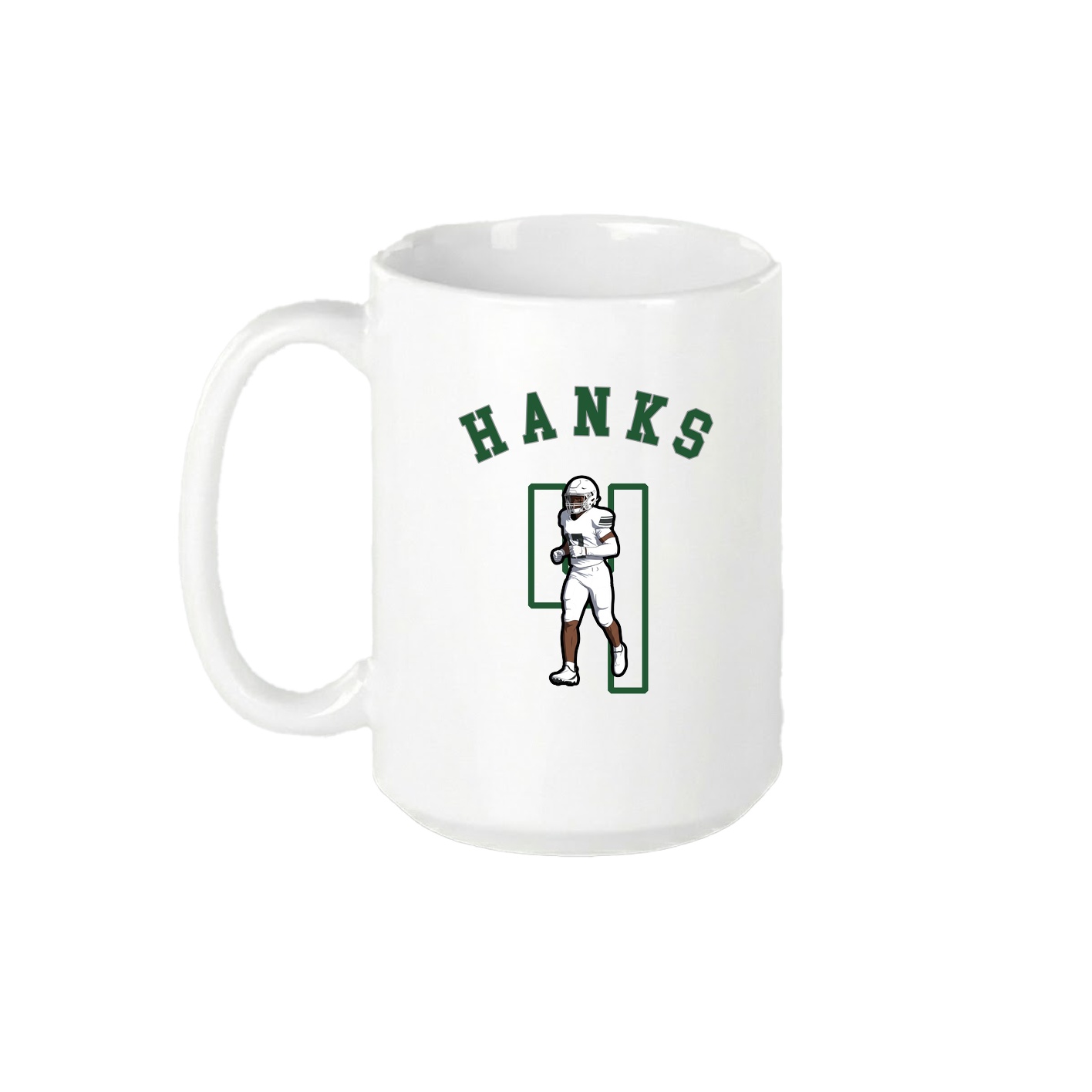 15oz Coffee Mug — Shirsey Arch in White