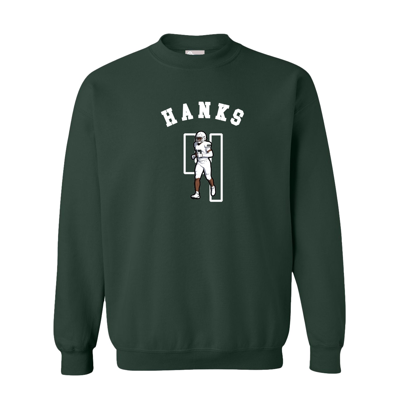 Fleece Crew — Shirsey Arch in Green