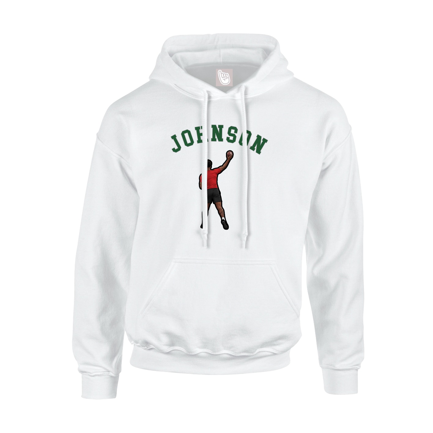 Hoodie — Shirsey Arch in White