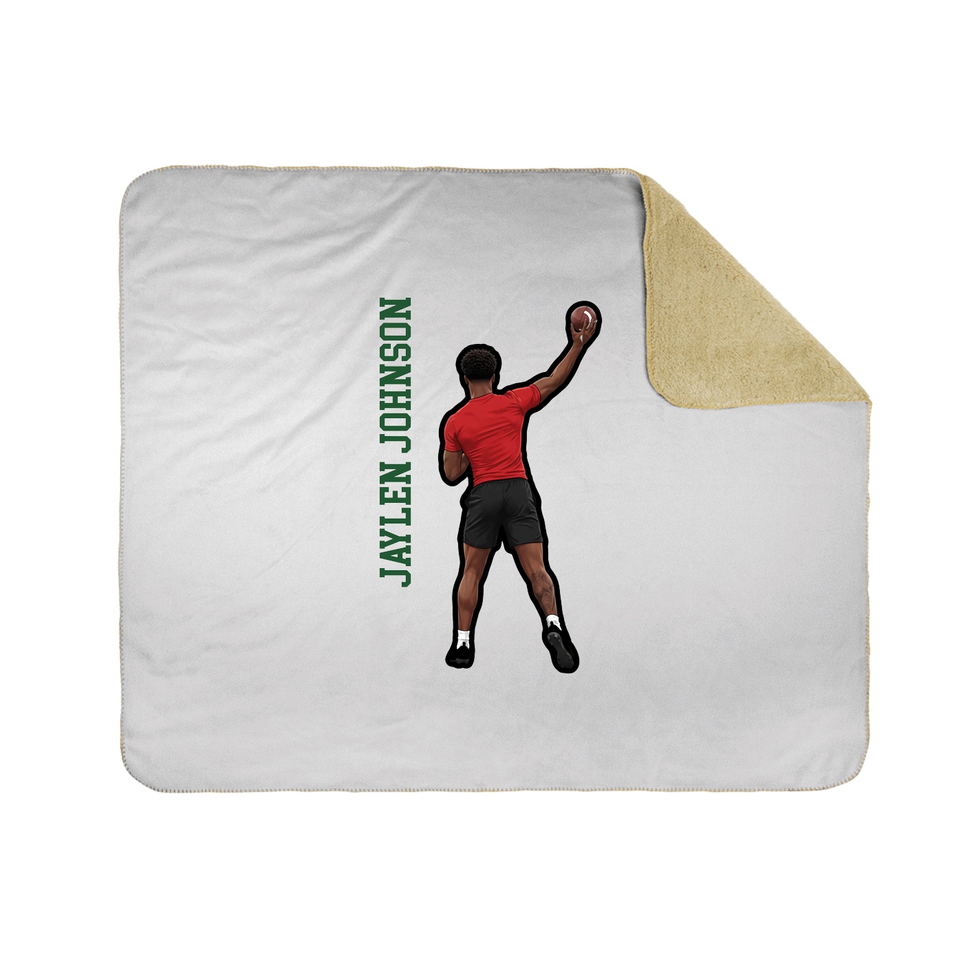 50x60 Sherpa Lined Throw Blanket