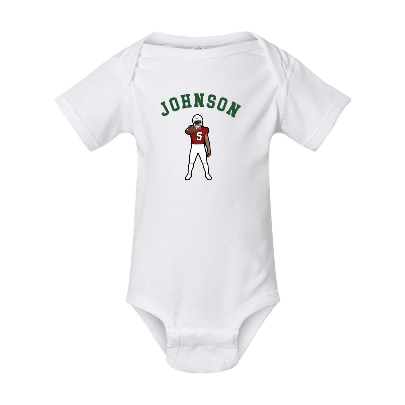 Baby Onesie — Shirsey Arch in White