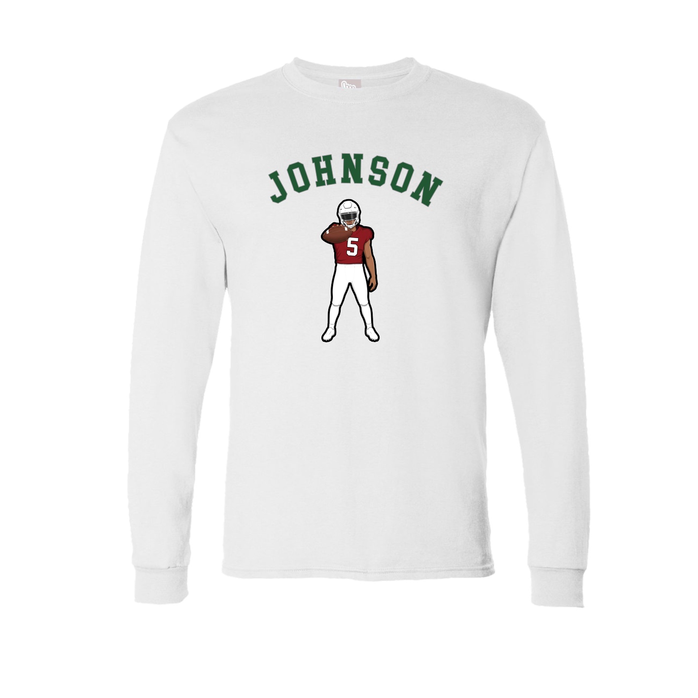 Long Sleeve Tee — Shirsey Arch in White