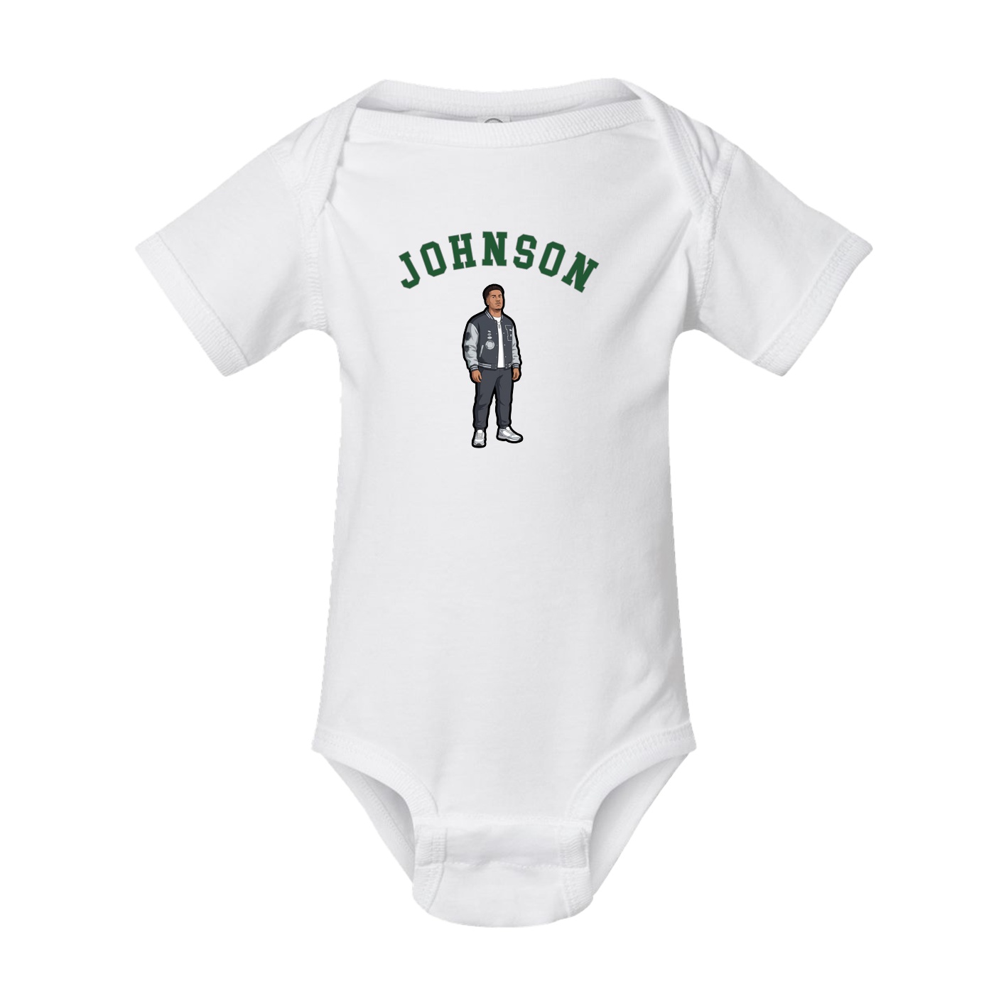 Baby Onesie — Shirsey Arch in White
