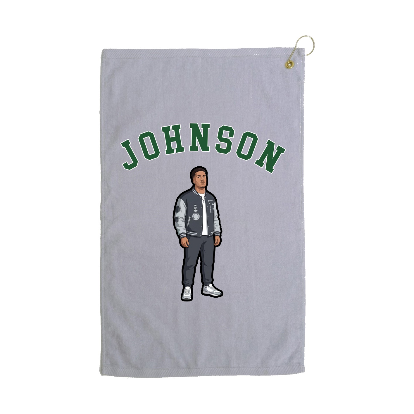 Golf Towel — Shirsey Arch in Grey