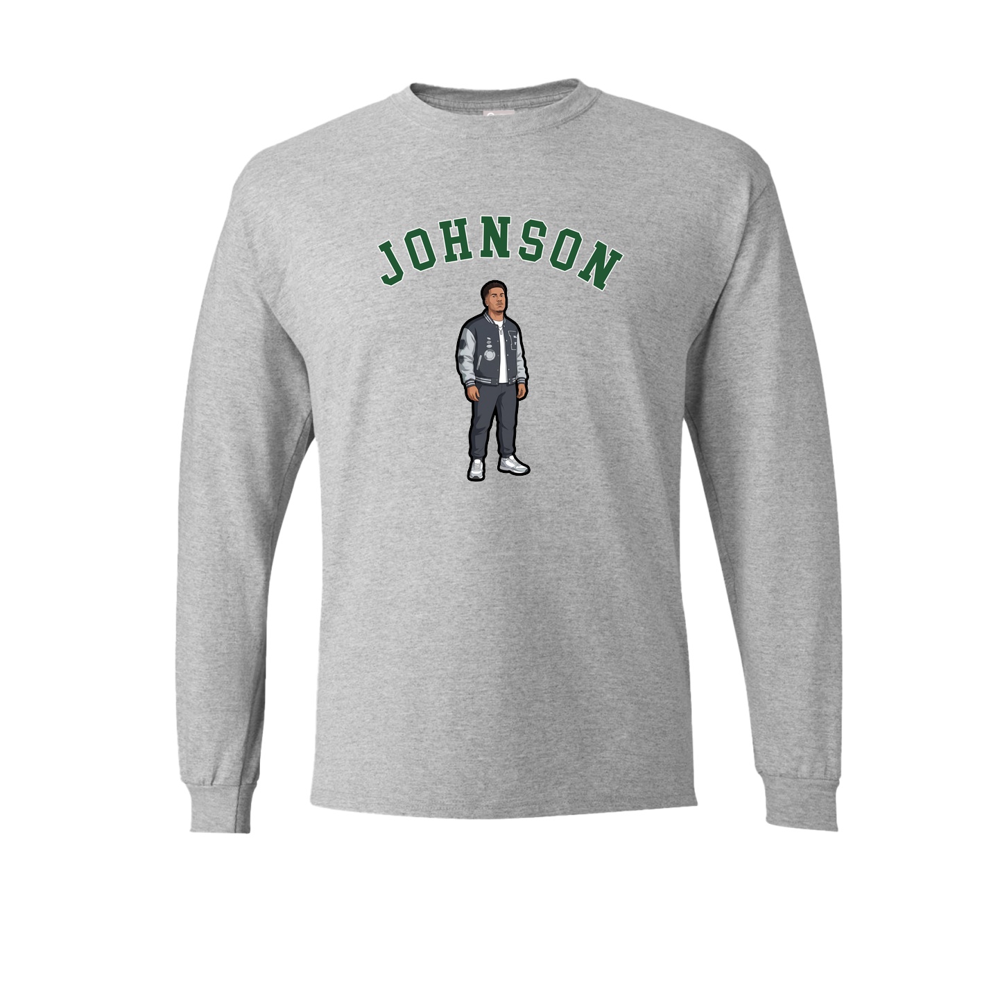 Long Sleeve Tee — Shirsey Arch in Grey