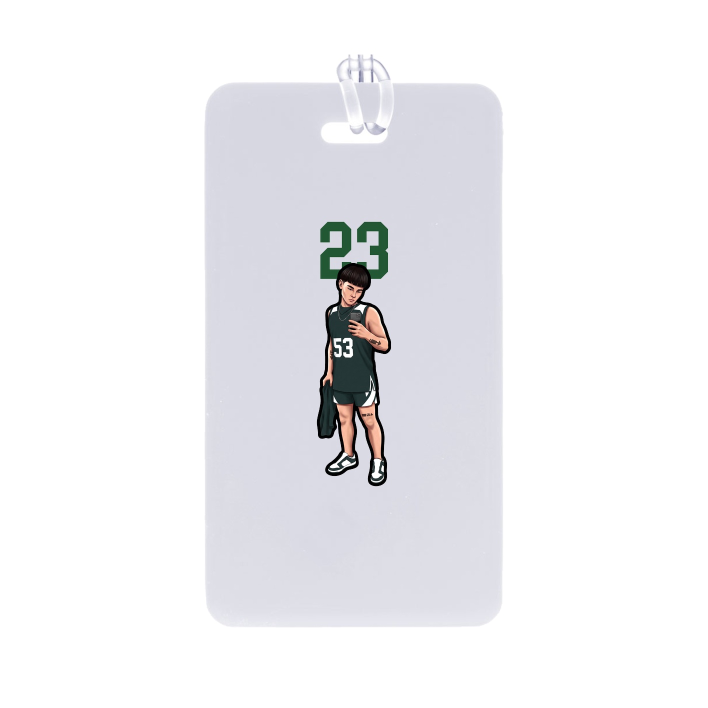 Bag Tag — Number Top in Classic