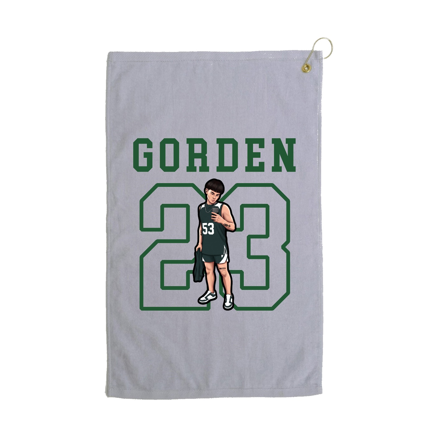 Golf Towel — Shirsey in Grey