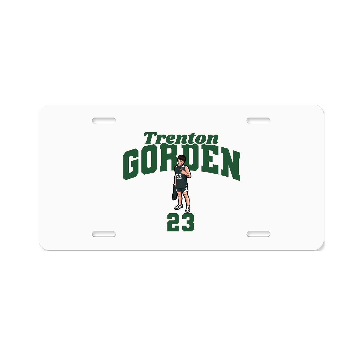 License Plate — Signature Arch in Classic