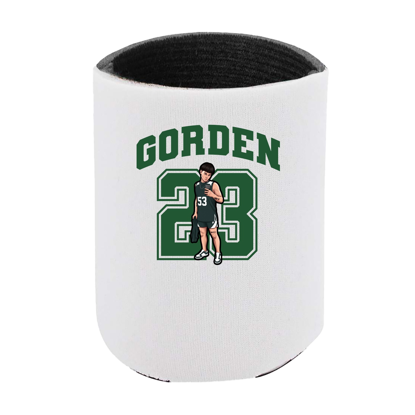 Can Holder — Number in White