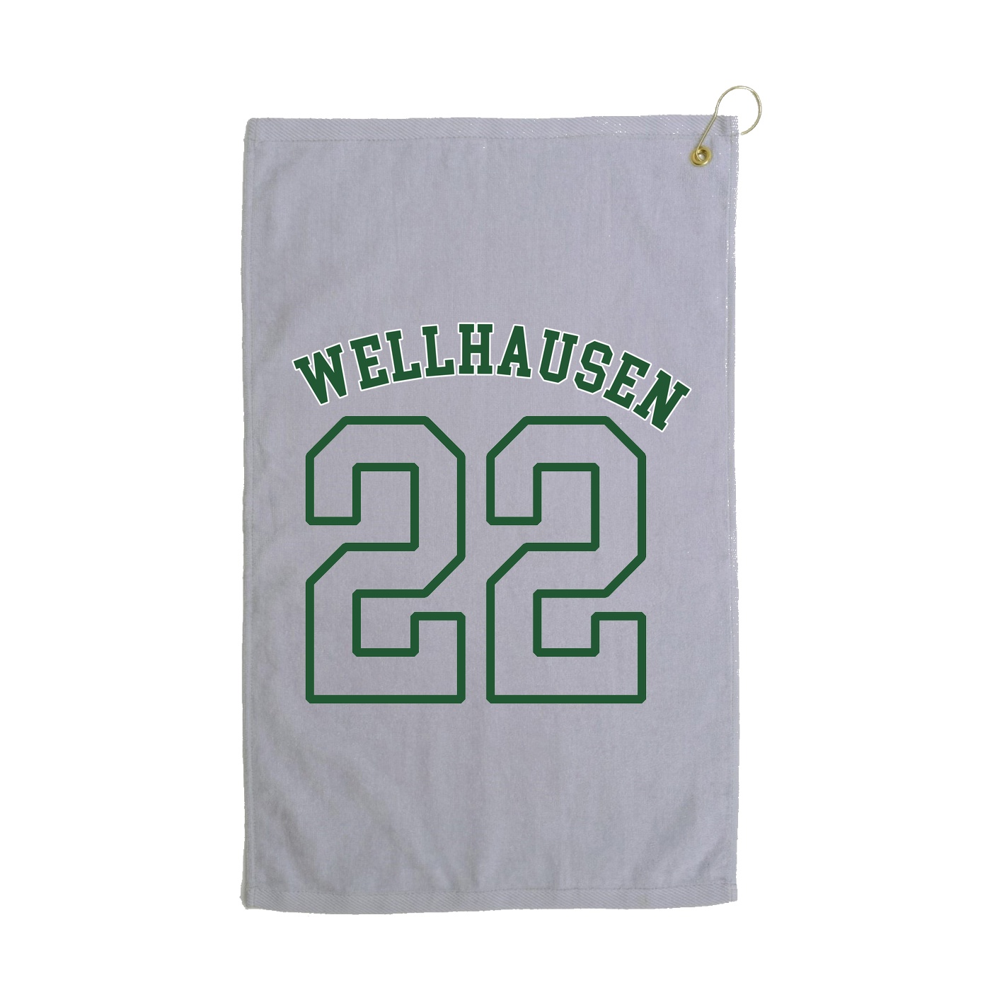 Golf Towel — Shirsey Arch in Grey