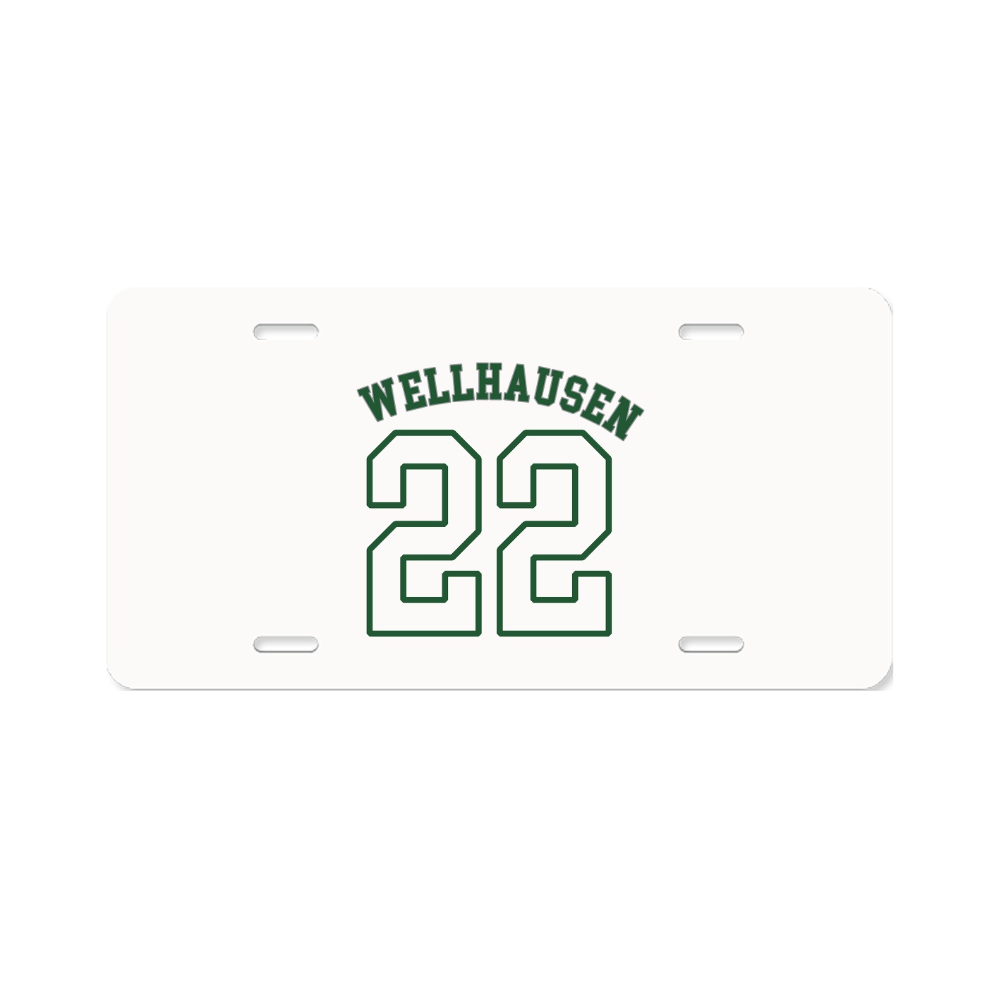 License Plate — Shirsey Arch in Classic