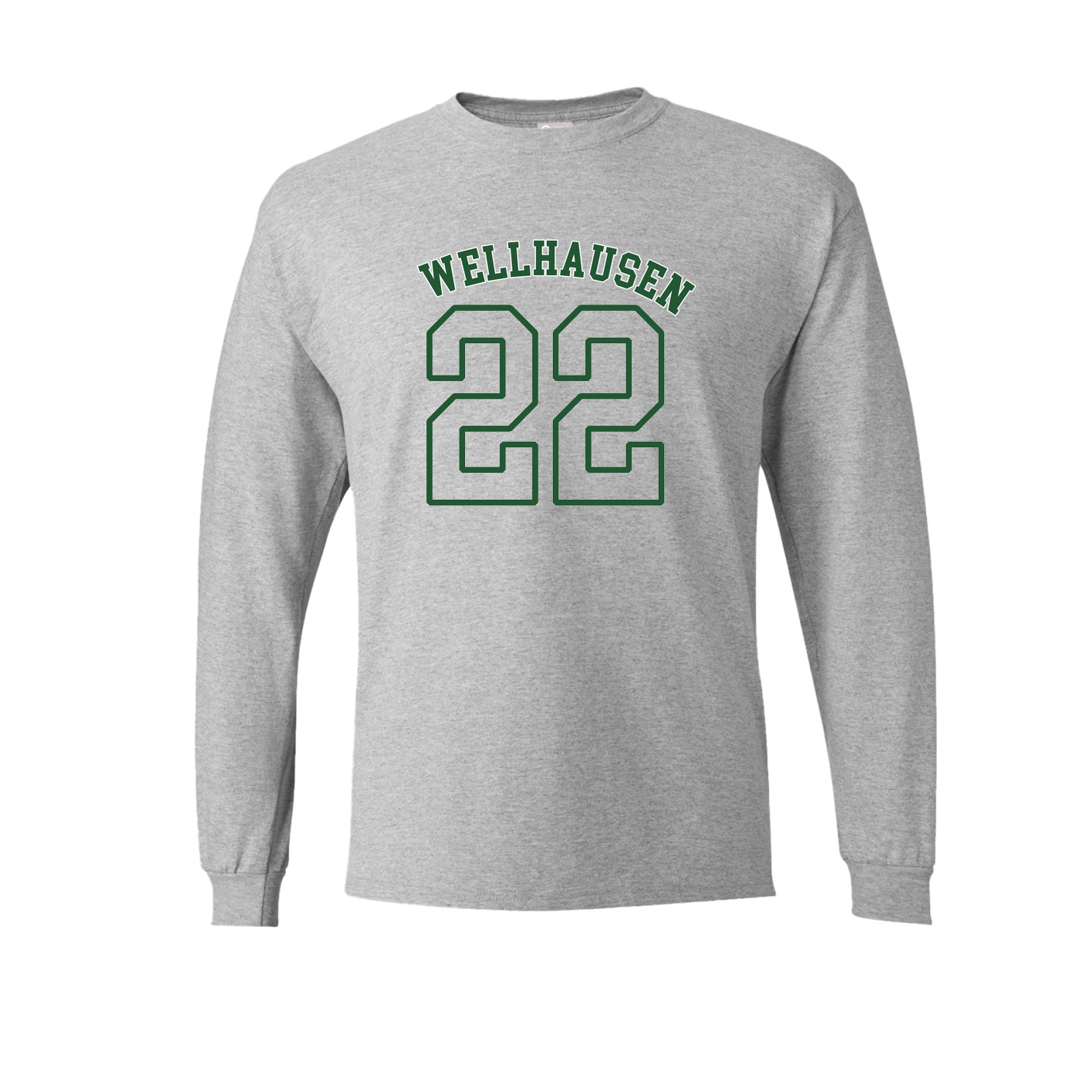 Long Sleeve Tee — Shirsey Arch in Grey