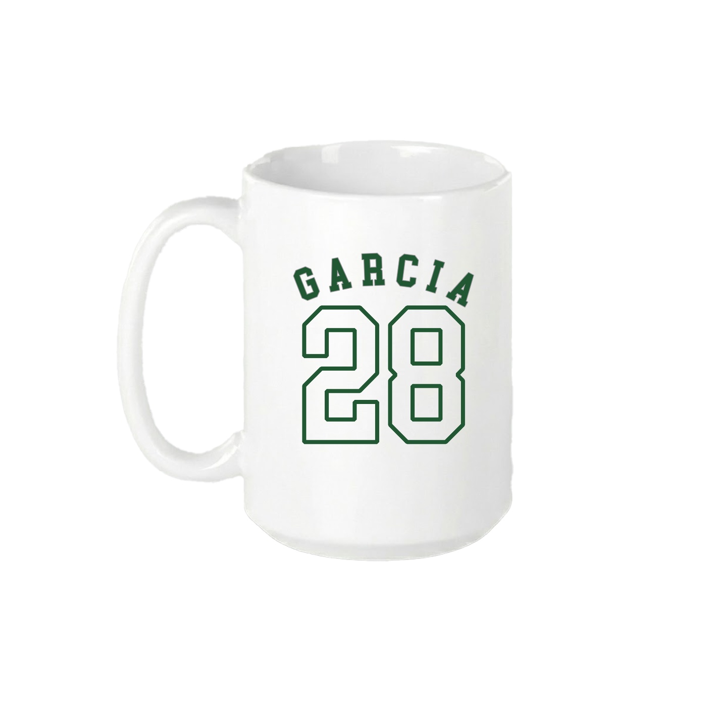 15oz Coffee Mug — Shirsey Arch in White