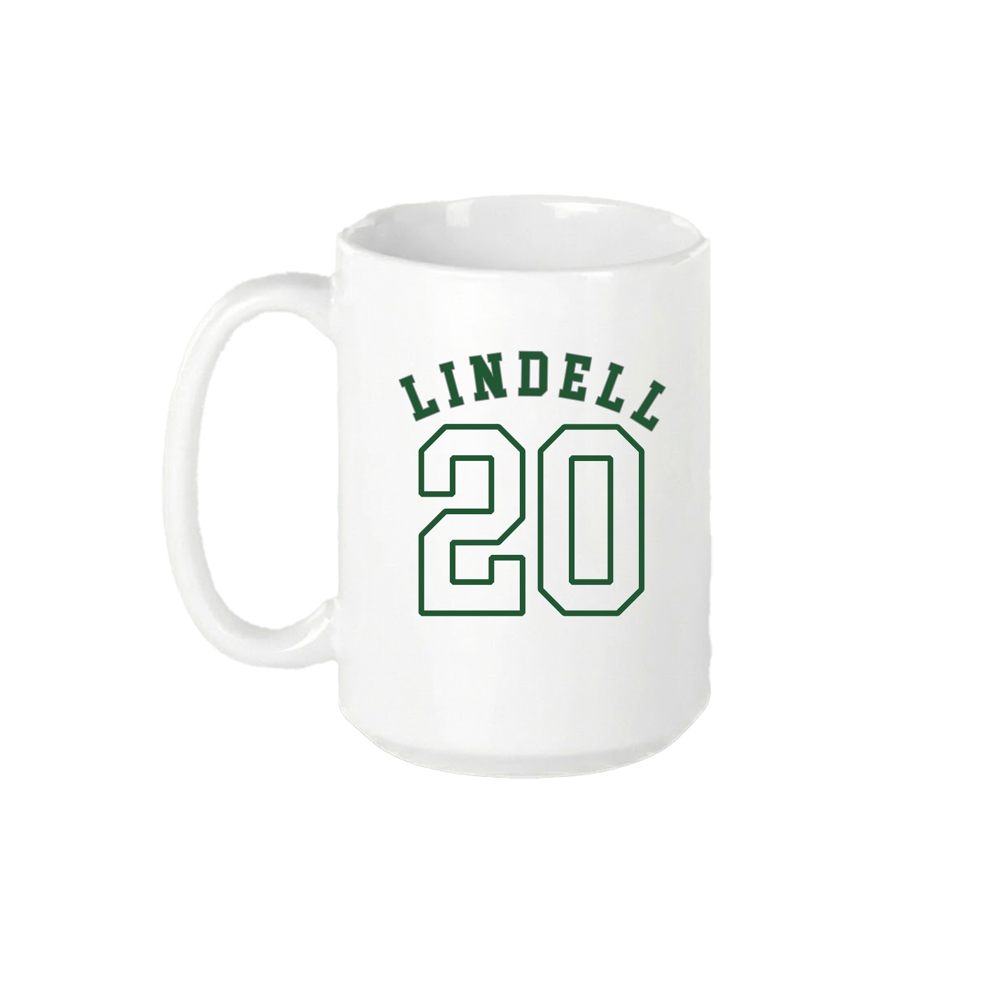 15oz Coffee Mug — Shirsey Arch in White