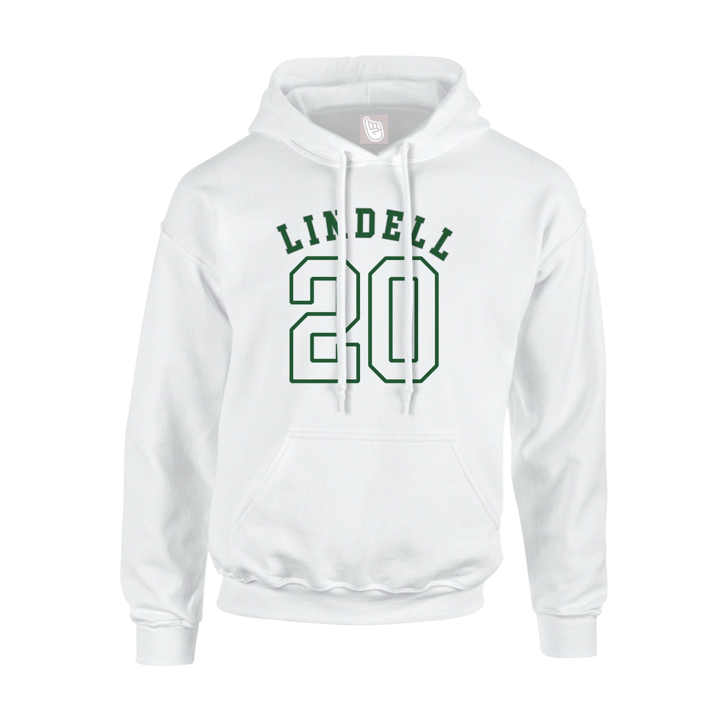 Hoodie — Shirsey Arch in White