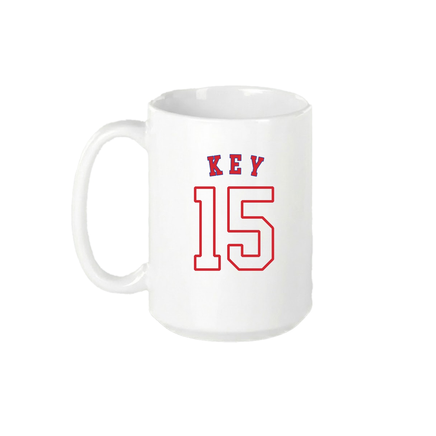 15oz Coffee Mug — Shirsey Arch in White