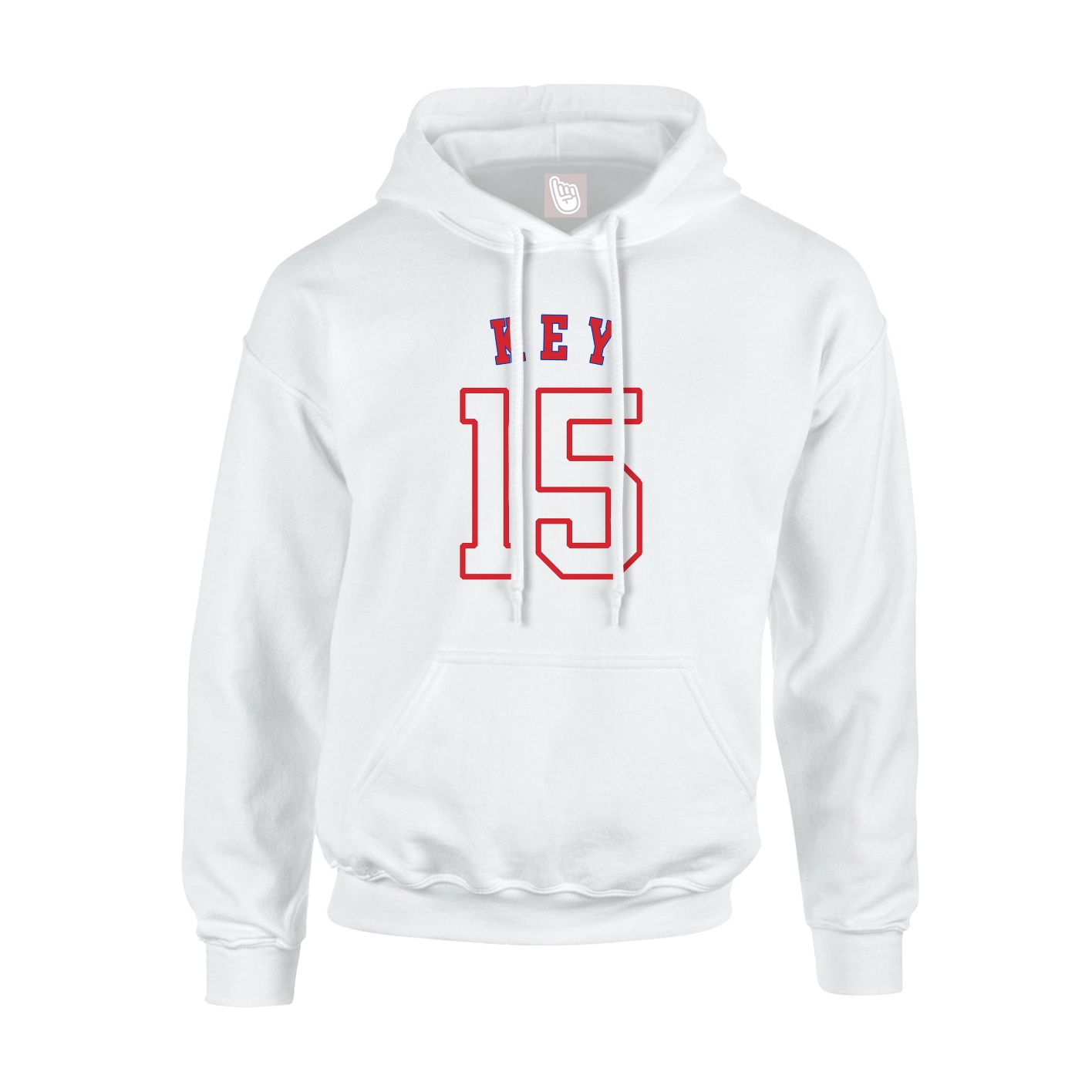 Youth Hoodie — Shirsey Arch in White