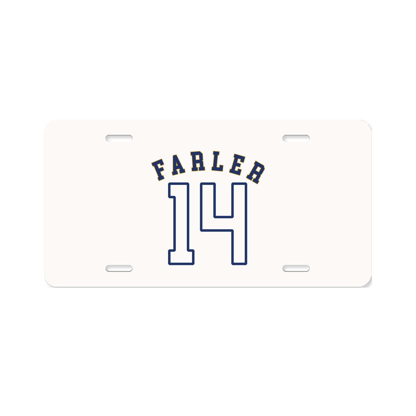 License Plate — Shirsey Arch in Classic