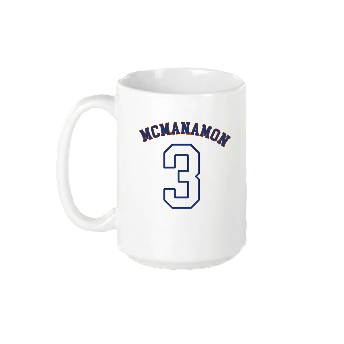 15oz Coffee Mug — Shirsey Arch in White