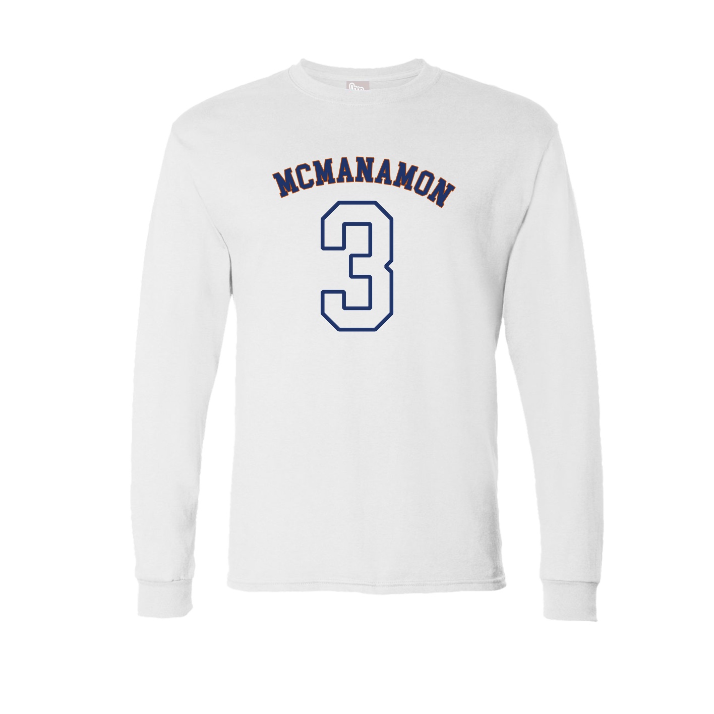Long Sleeve Tee — Shirsey Arch in White