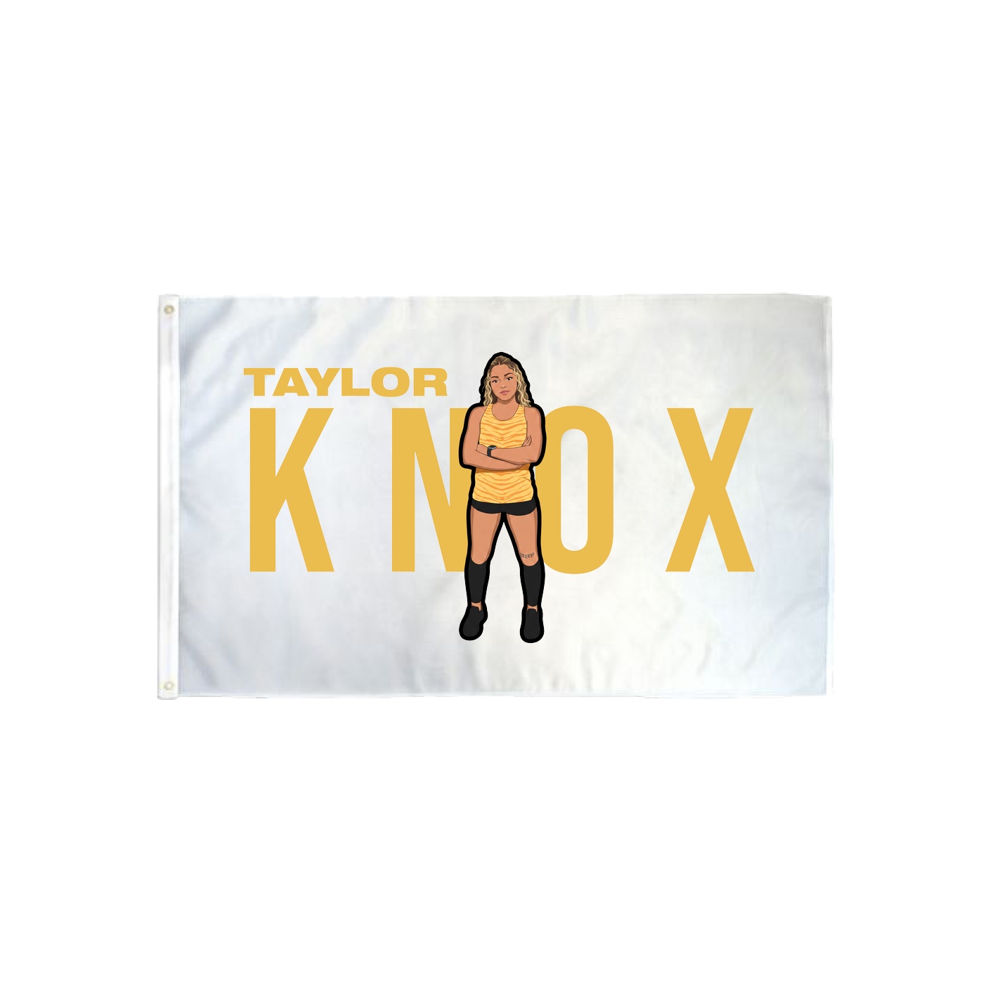 3x5 Flag — Player Name in Classic