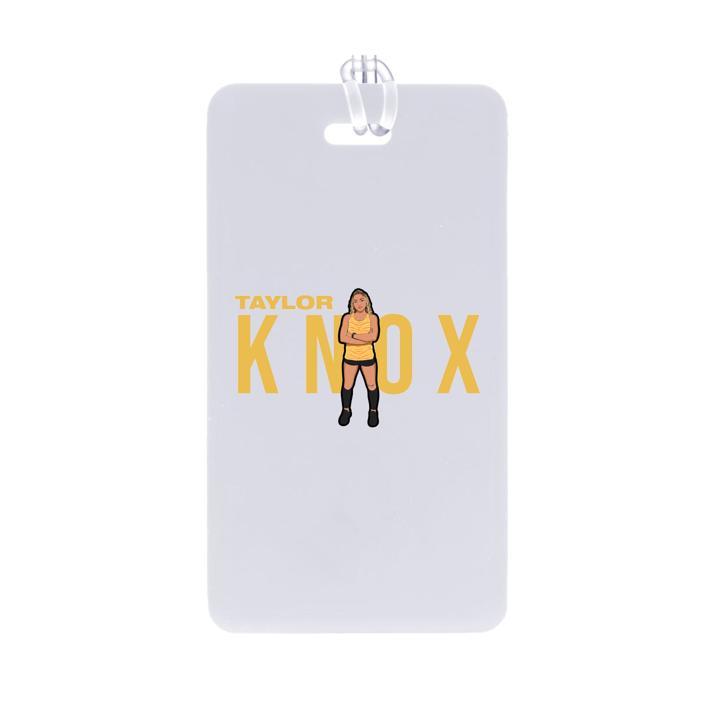 Bag Tag — Player Name in Classic