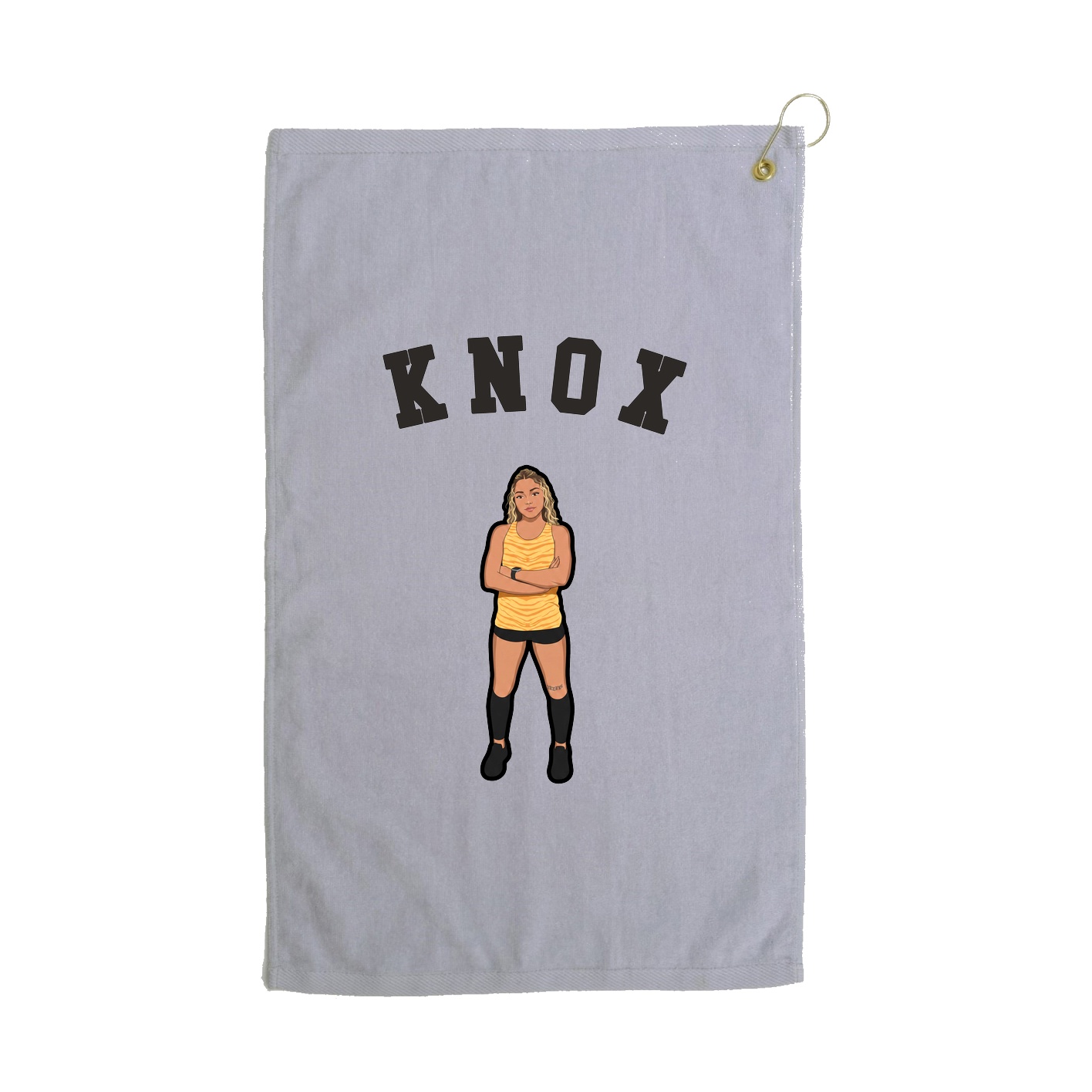 Golf Towel — Shirsey Arch in Grey