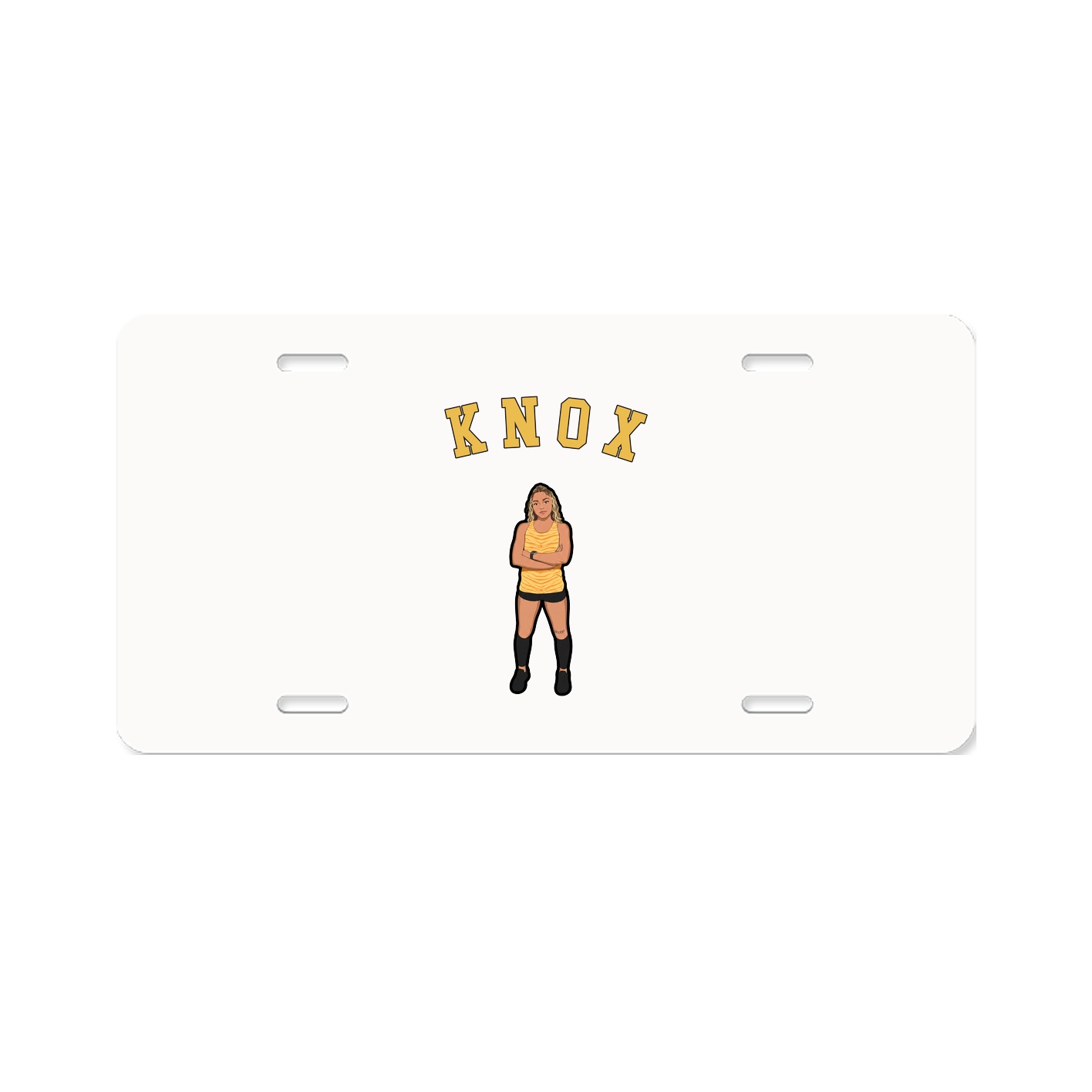 License Plate — Shirsey Arch in Classic
