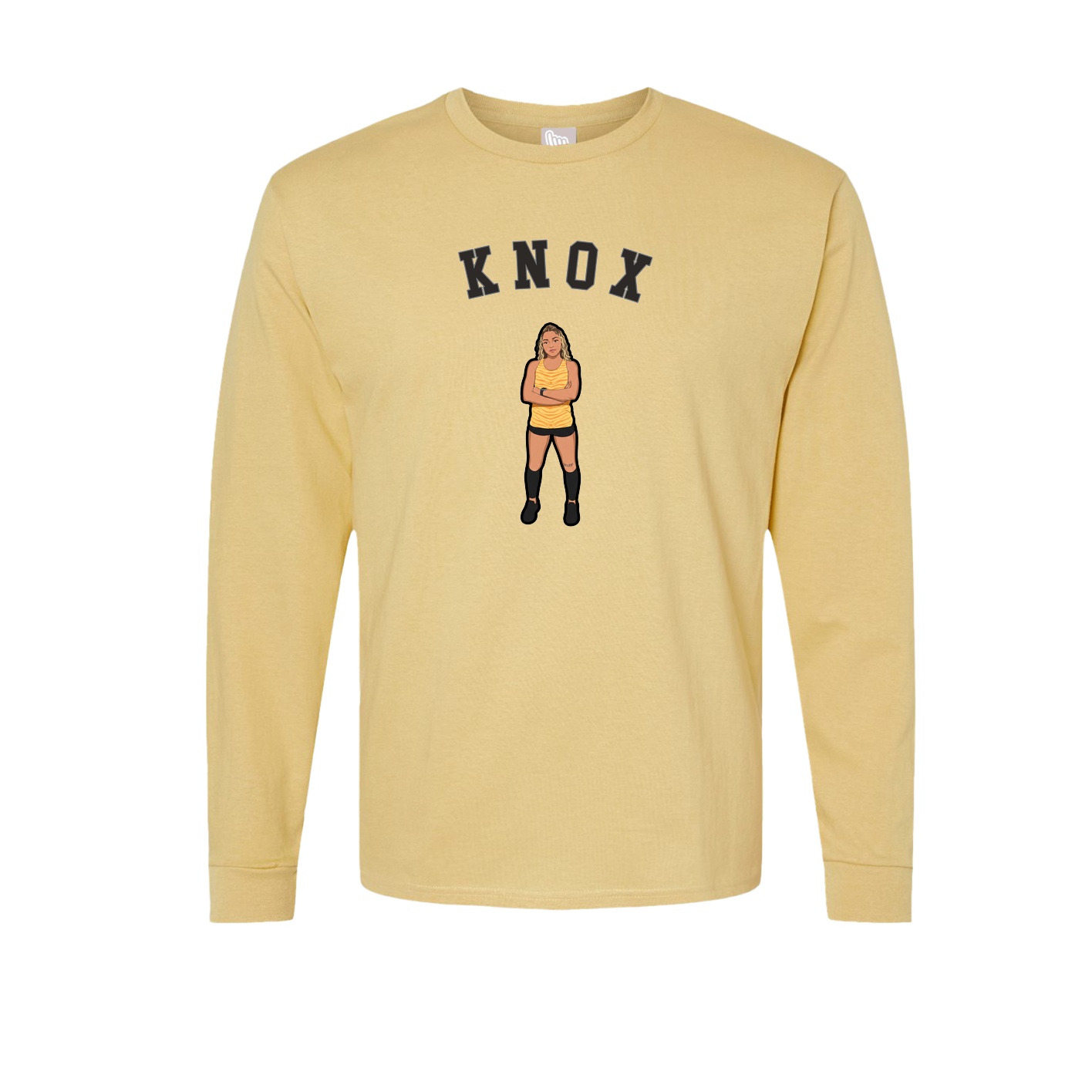 Long Sleeve Tee — Shirsey Arch in Vegas Gold