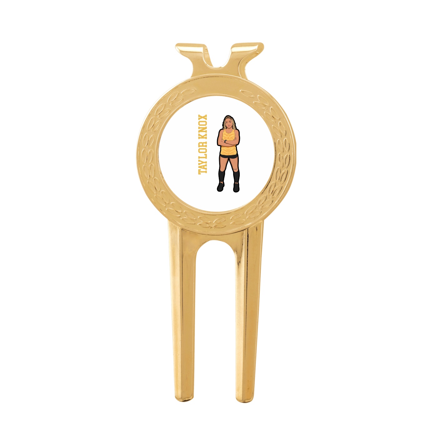 Divot Tool with Ball Marker — Name Vertical in Classic