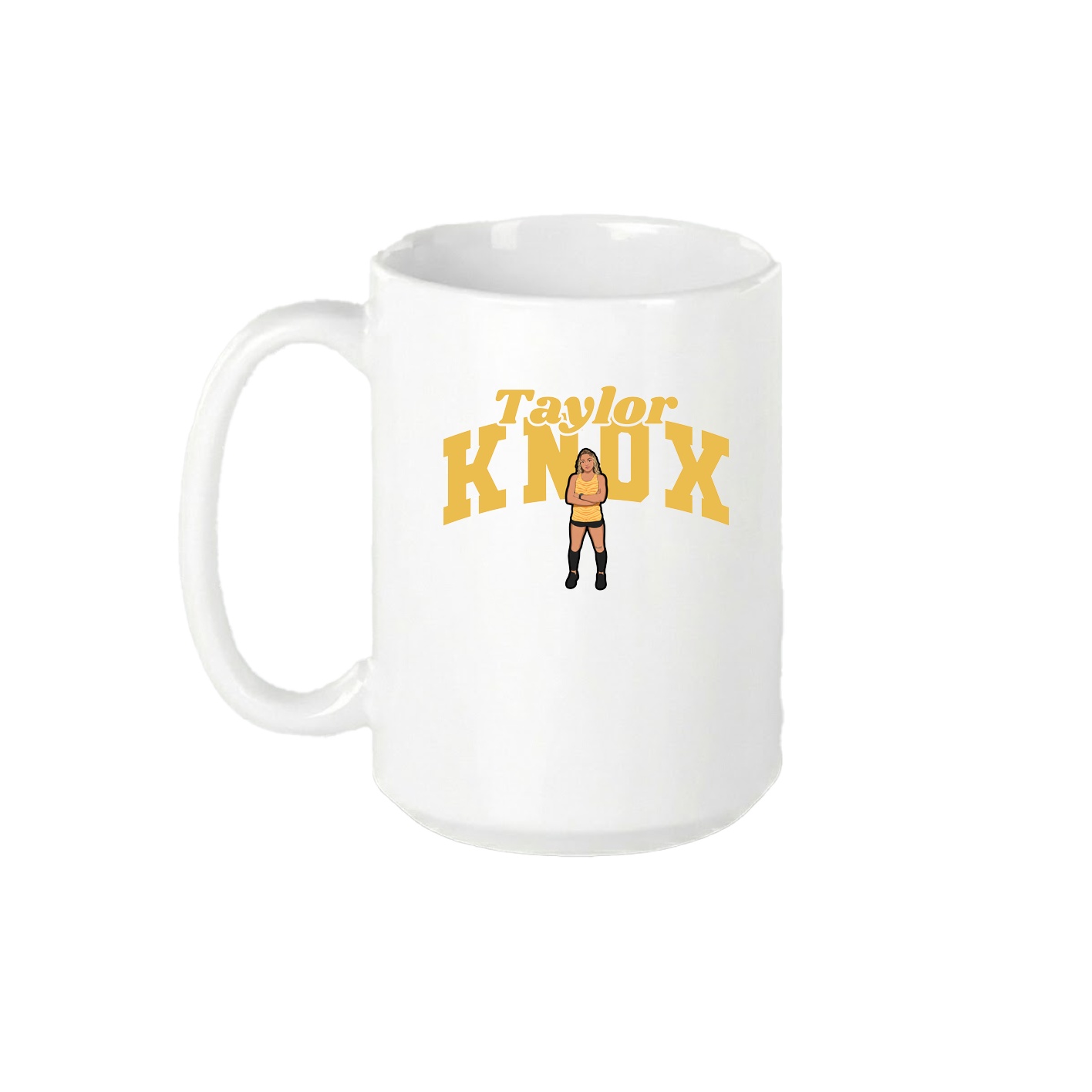 15oz Coffee Mug — Signature Arch in White