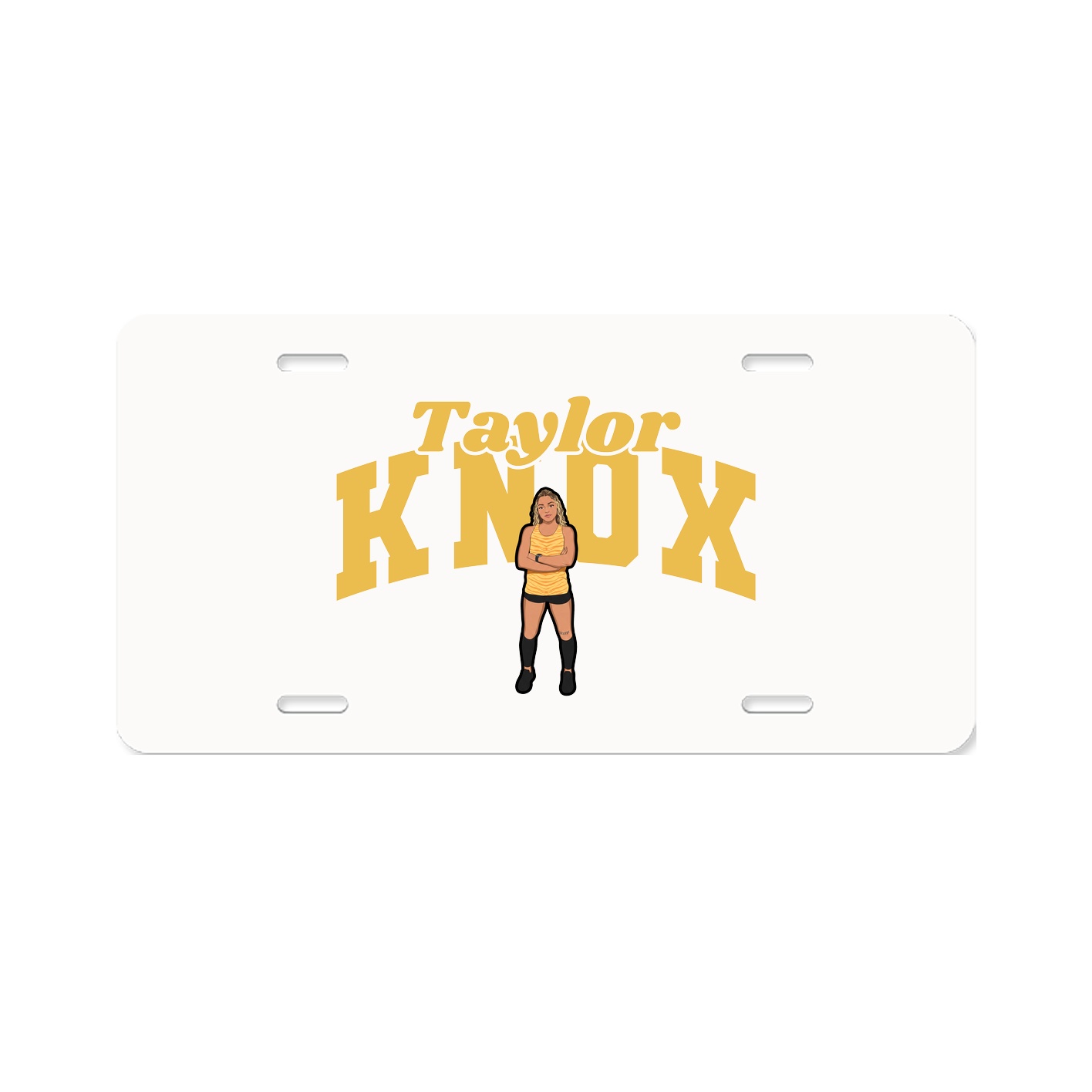 License Plate — Signature Arch in Classic