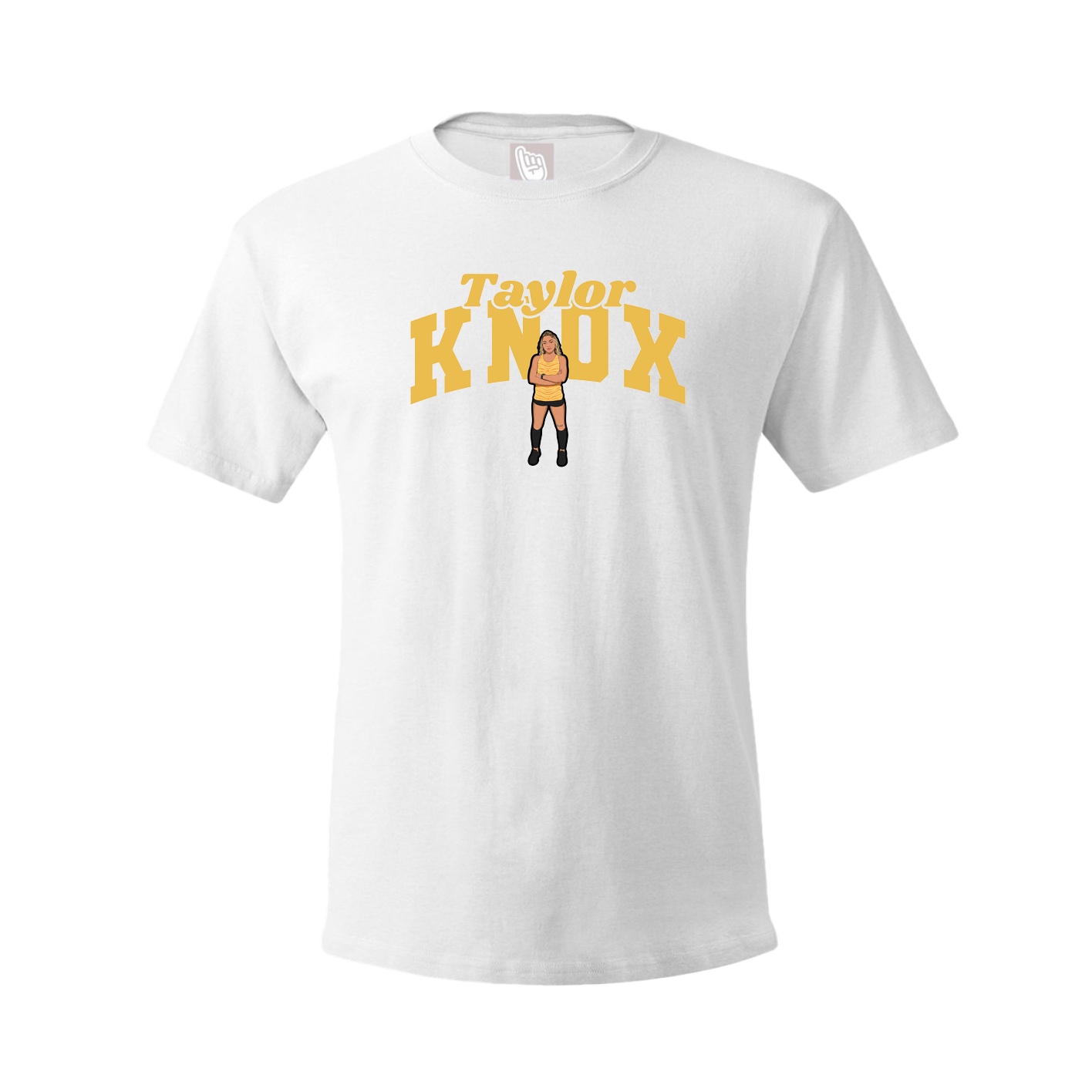 Youth Tee — Signature Arch in White