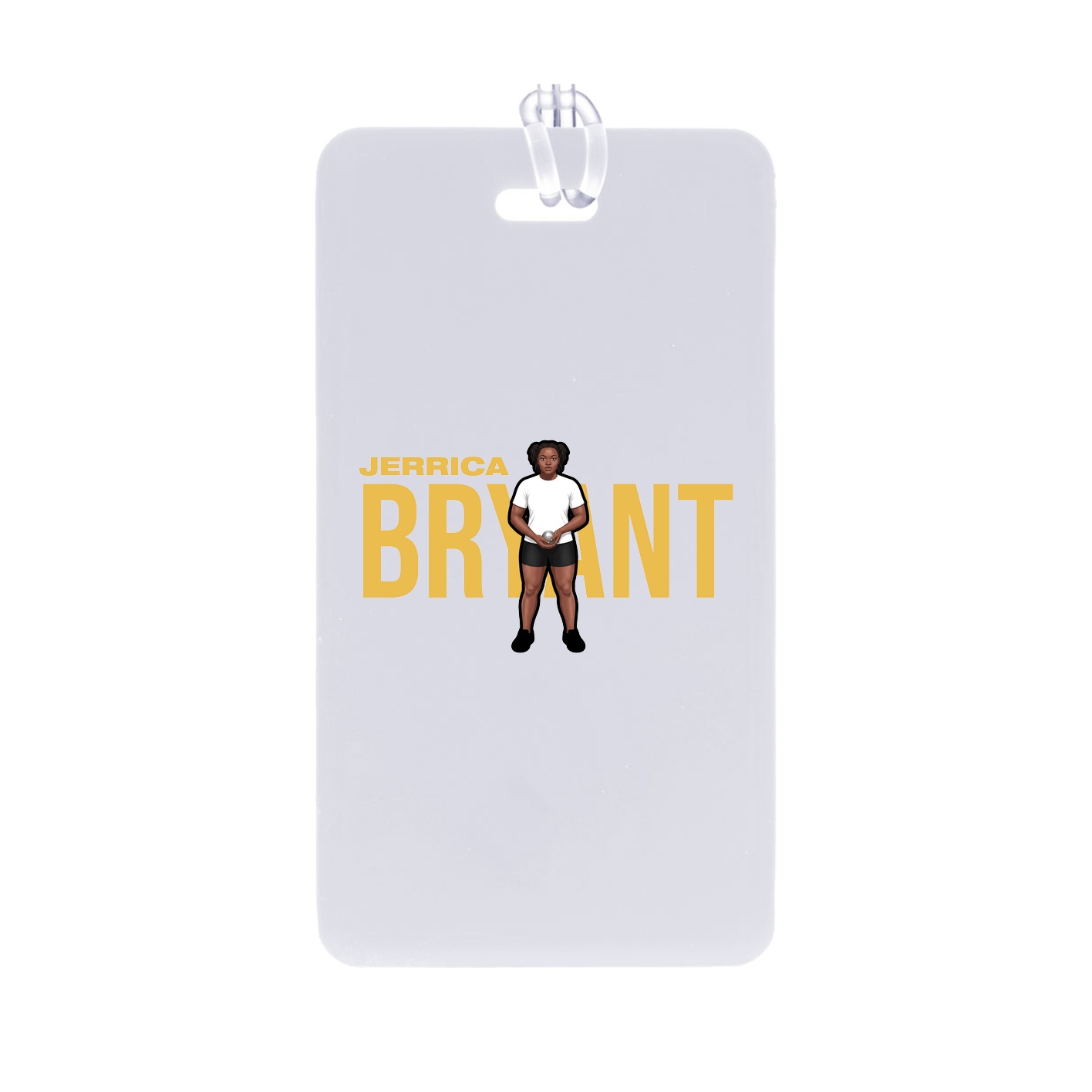 Bag Tag — Player Name in Classic
