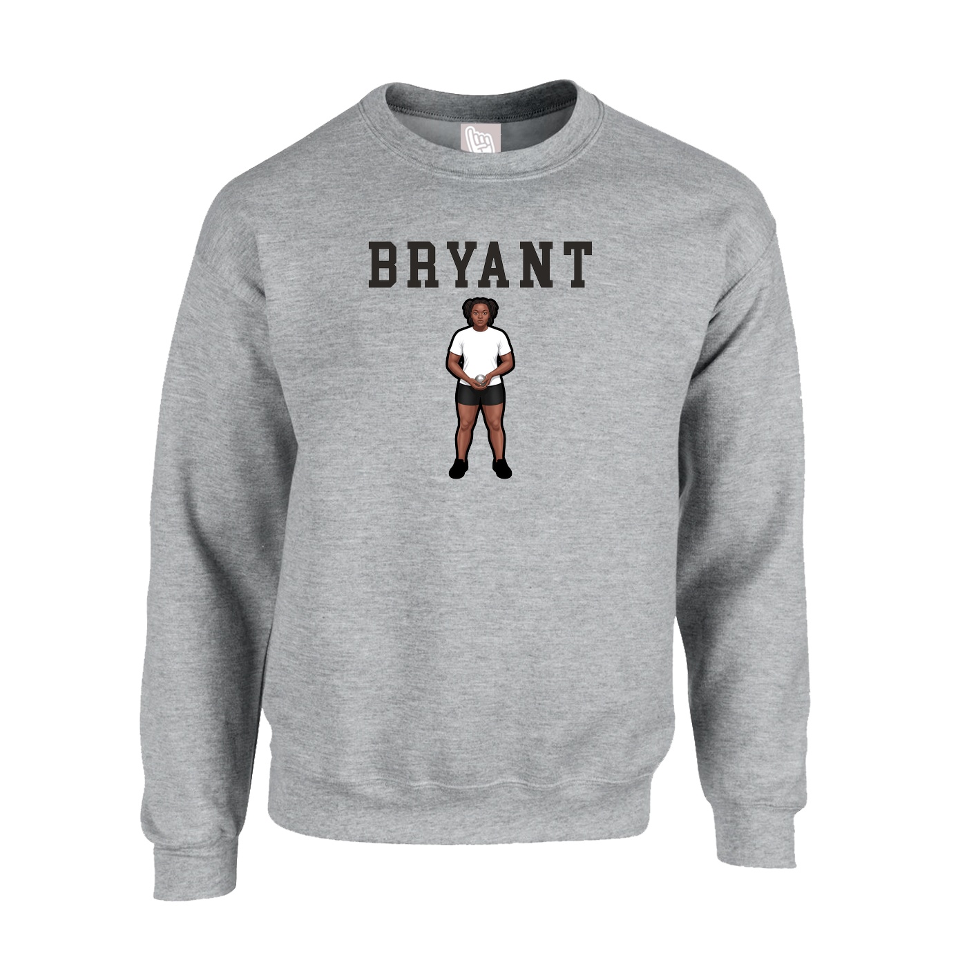 Fleece Crew — Shirsey in Grey