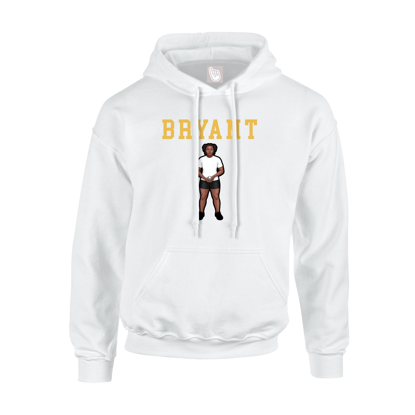 Youth Hoodie — Shirsey in White