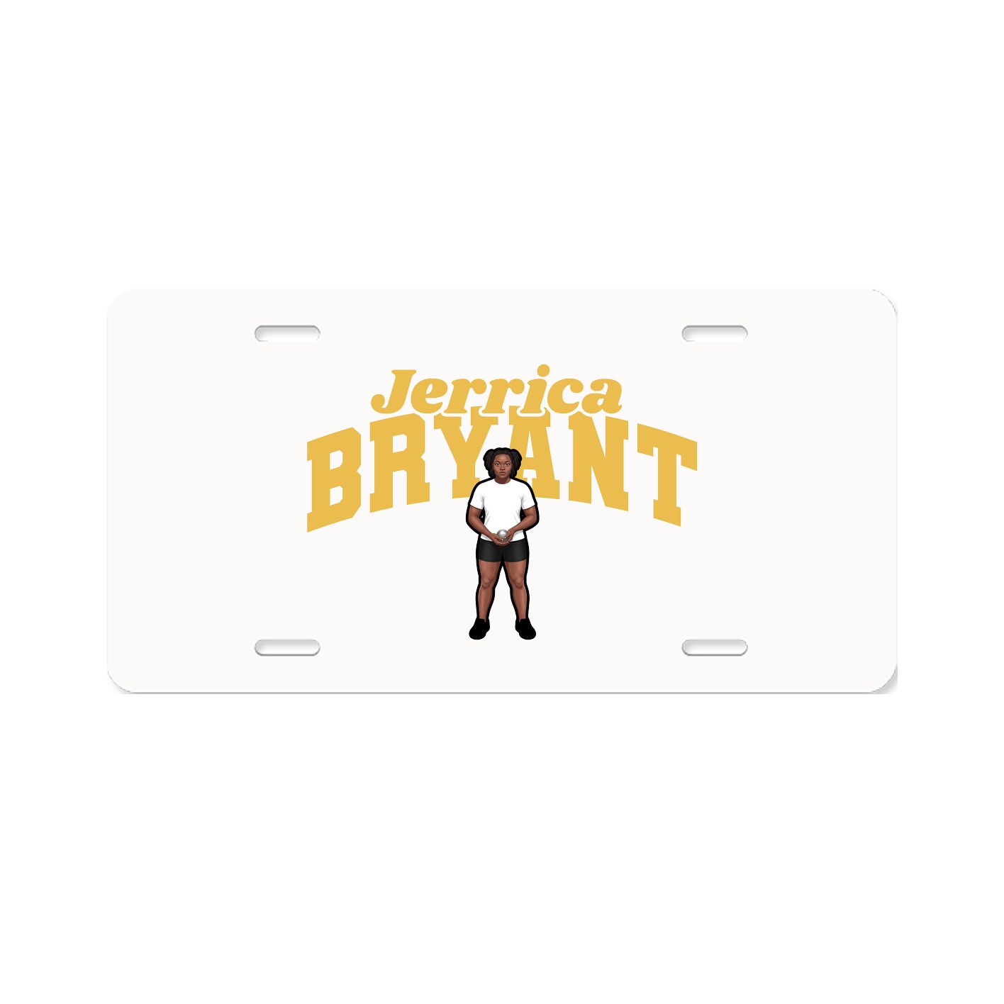 License Plate — Signature Arch in Classic