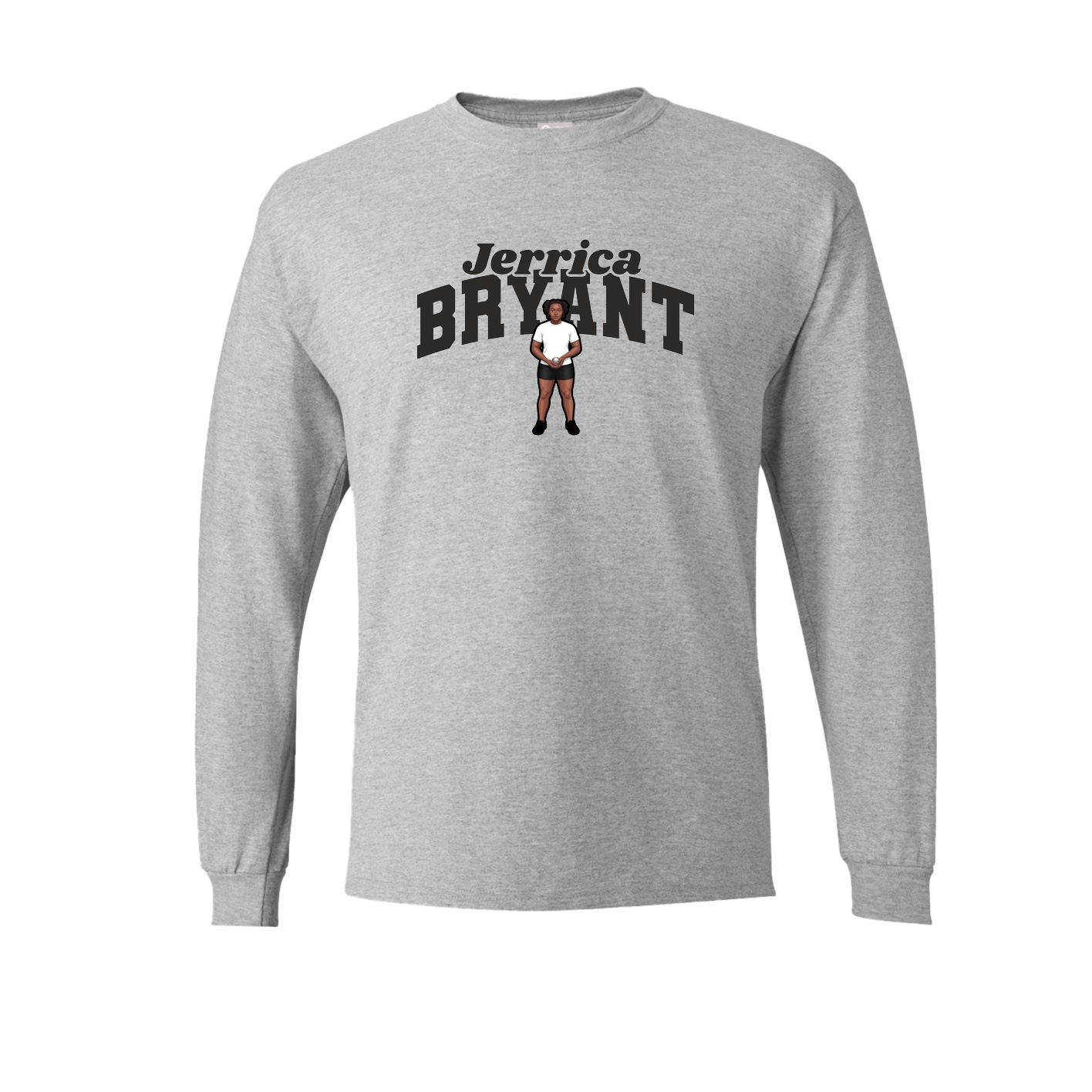 Long Sleeve Tee — Signature Arch in Grey