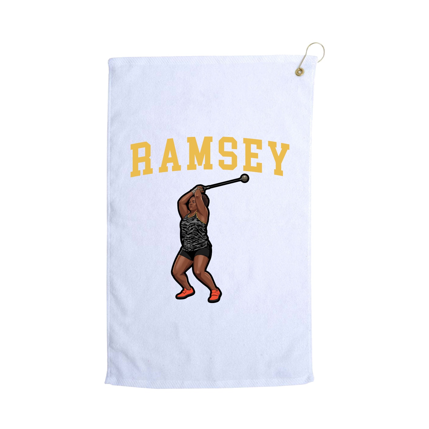 Golf Towel — Shirsey in White