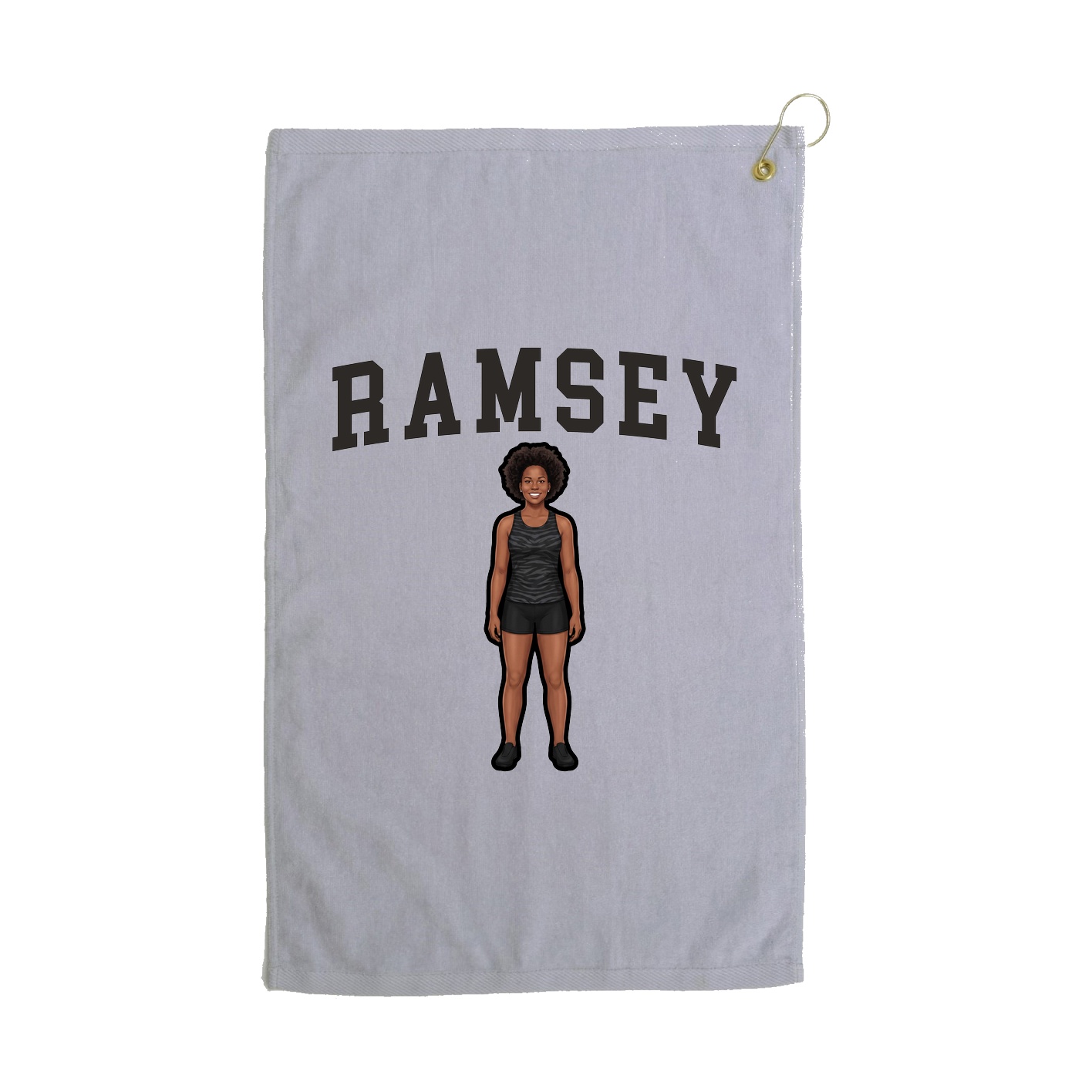Golf Towel — Shirsey in Grey