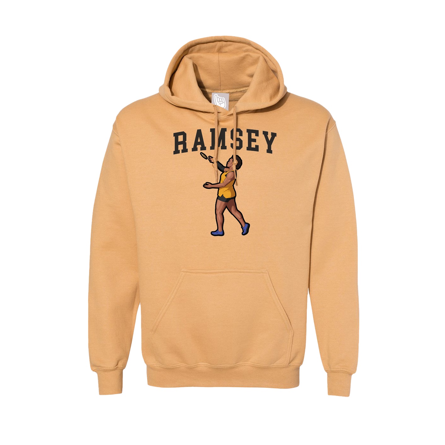 Hoodie — Shirsey in Vegas Gold