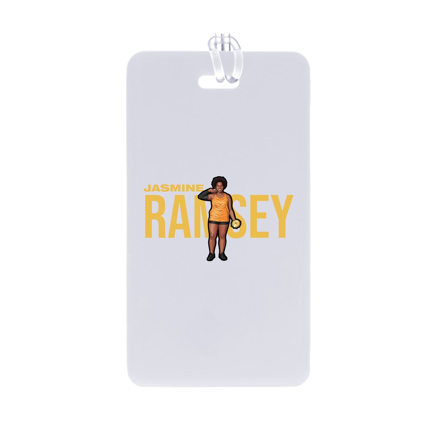 Bag Tag — Player Name in Classic