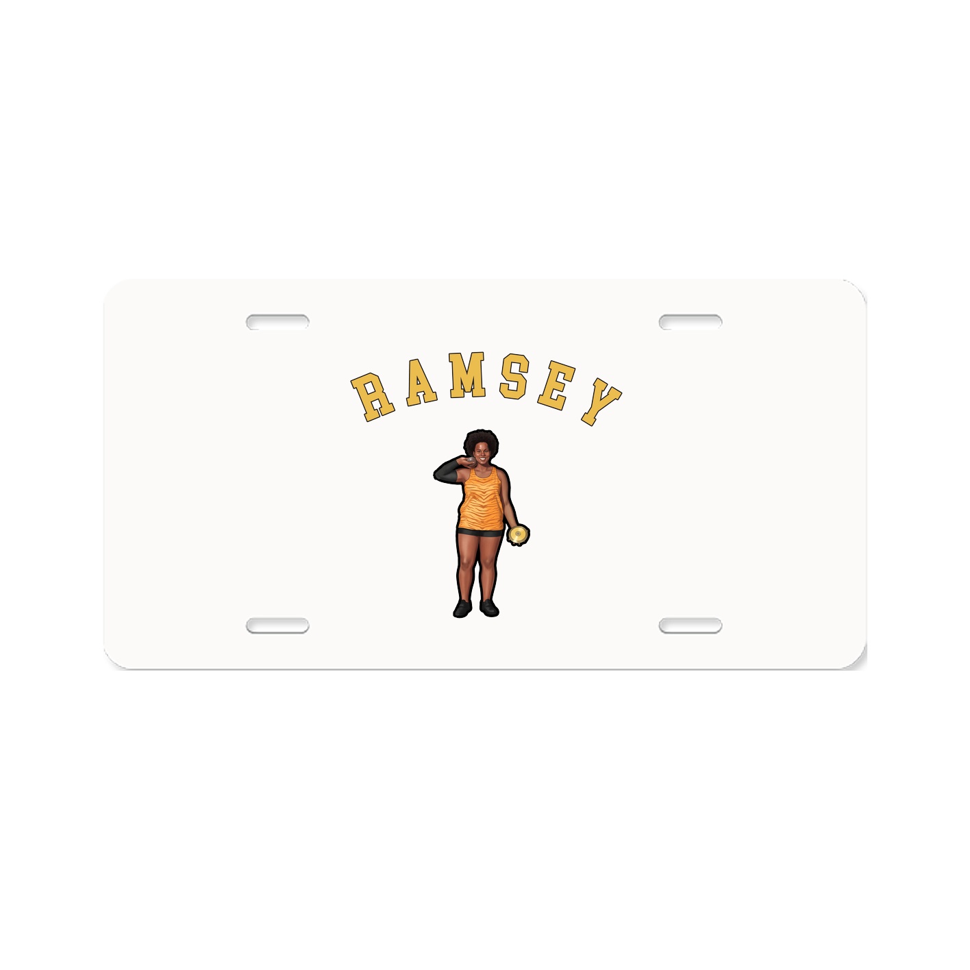 License Plate — Shirsey Arch in Classic
