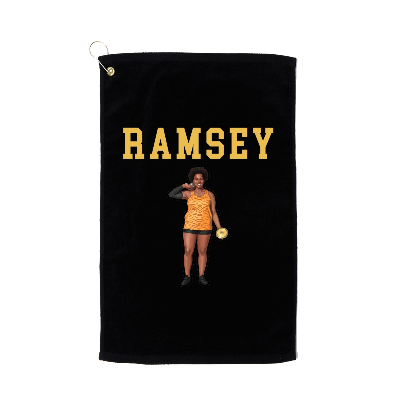 Golf Towel — Shirsey in Black