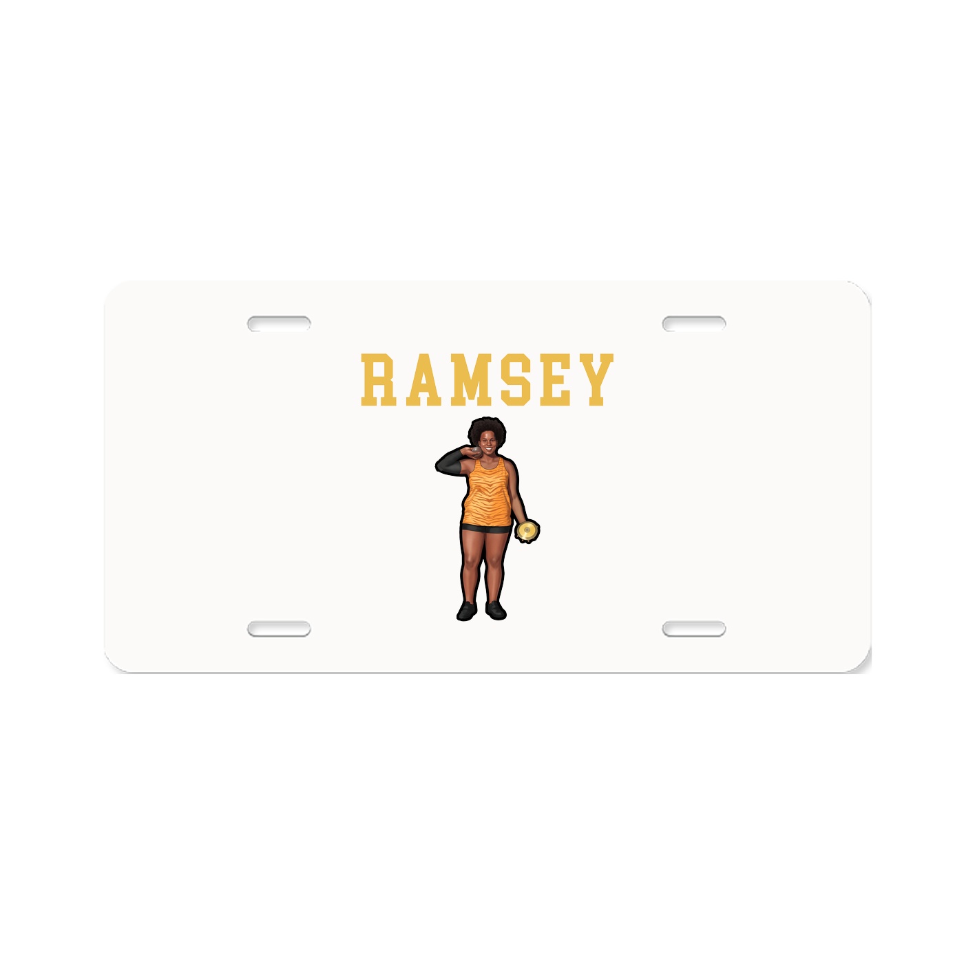 License Plate — Shirsey in Classic