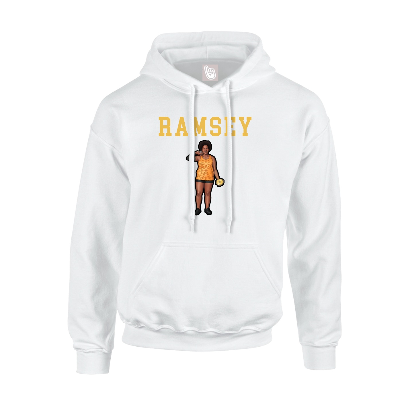 Youth Hoodie — Shirsey in White